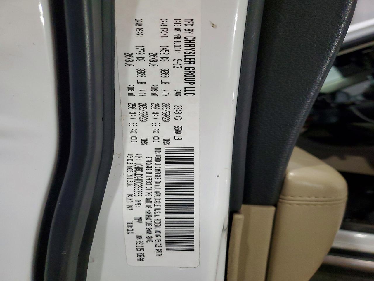 2014 Dodge Durango Limited - zdjęcie 13