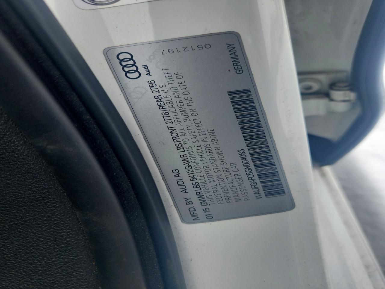 2016 Audi A6 Premium Plus - zdjęcie 12