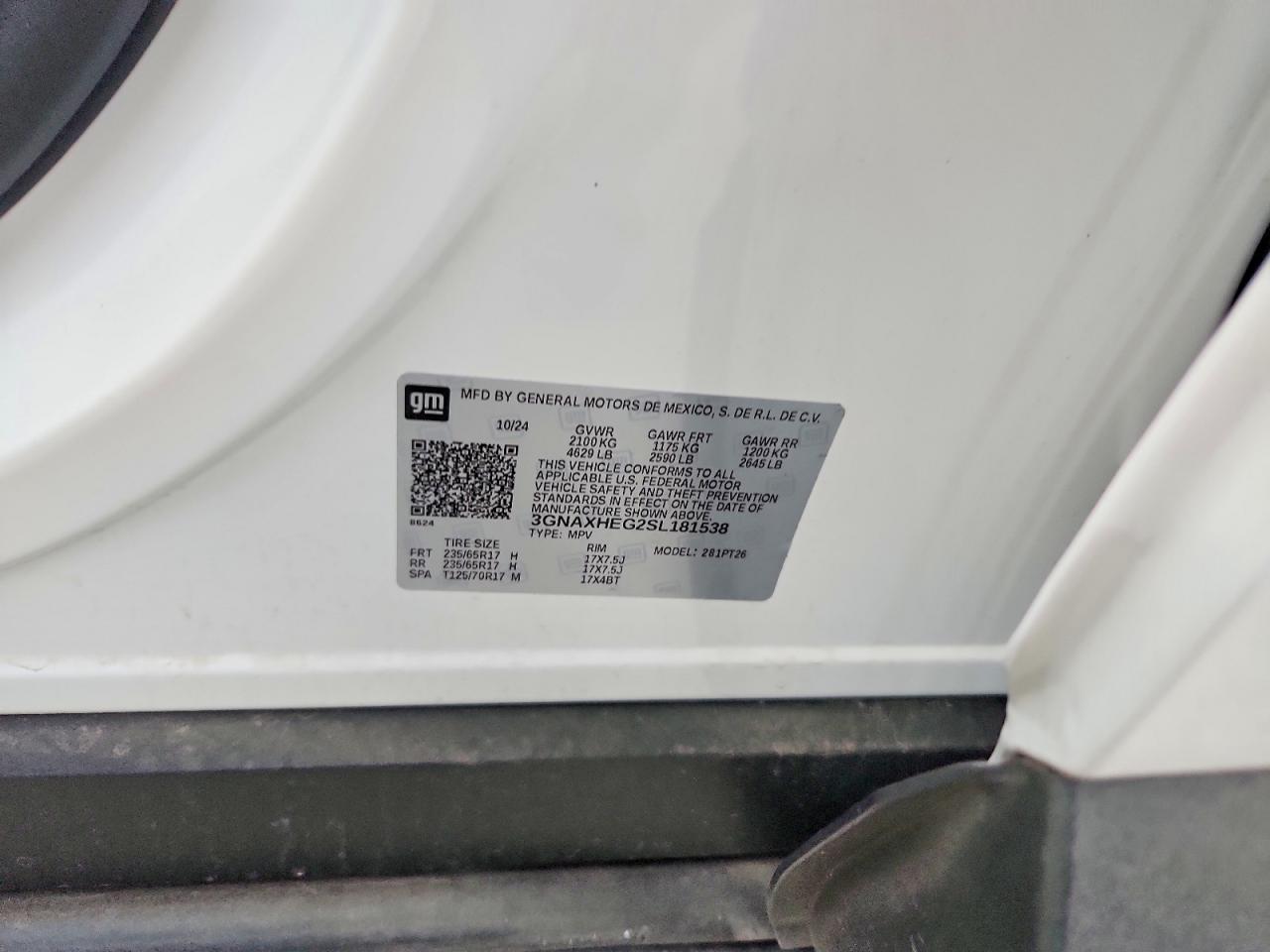 2025 Chevrolet Equinox Lt - zdjęcie 13