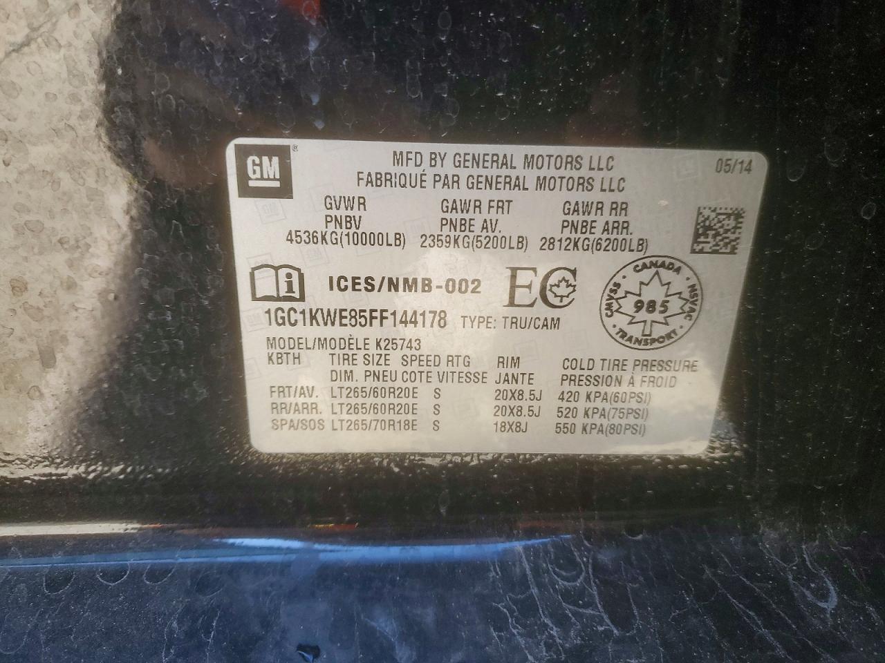 2015 Chevrolet Silverado K2500 Heavy Duty Ltz - zdjęcie 12