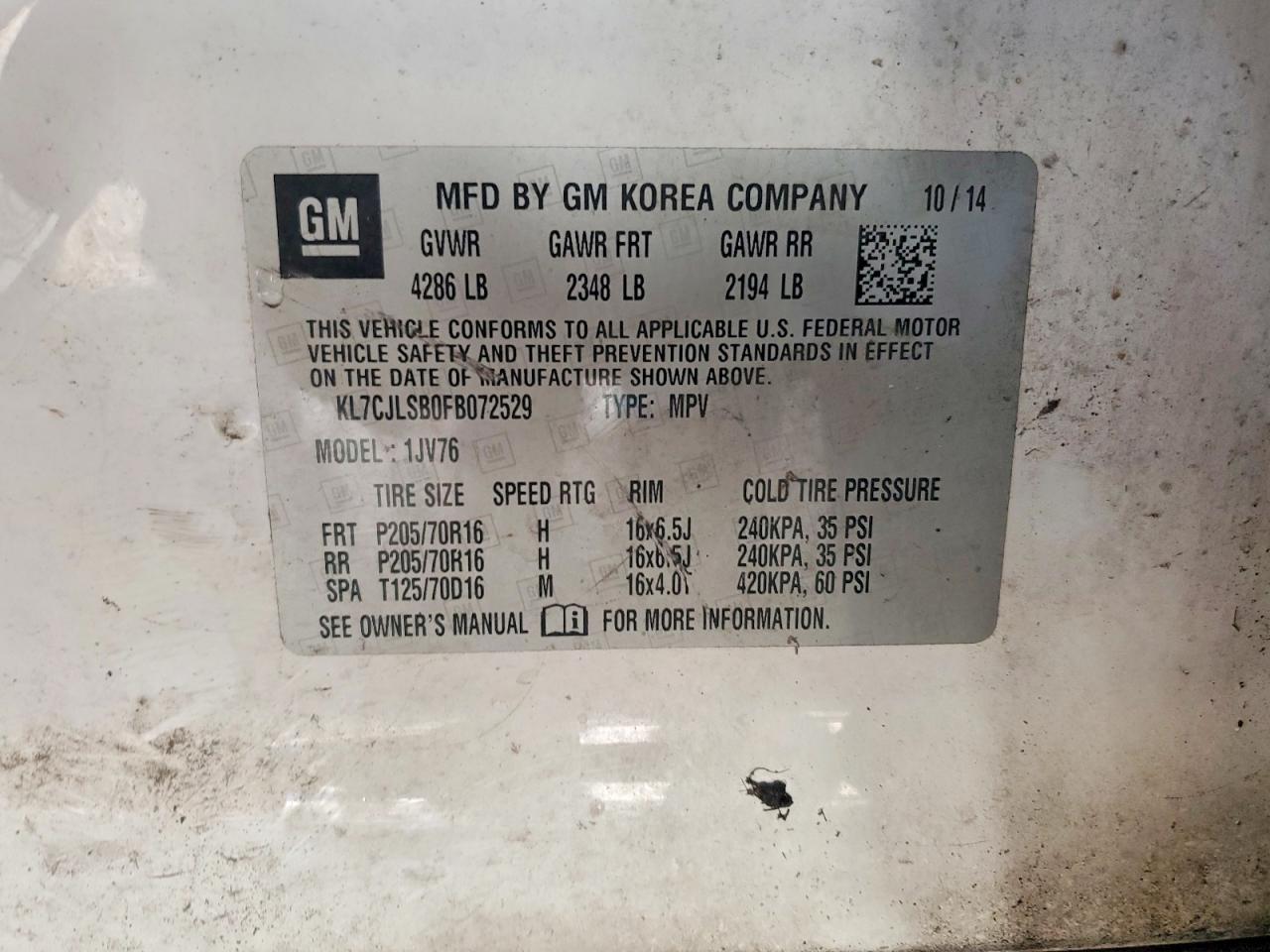 2015 Chevrolet Trax 1Lt - zdjęcie 13