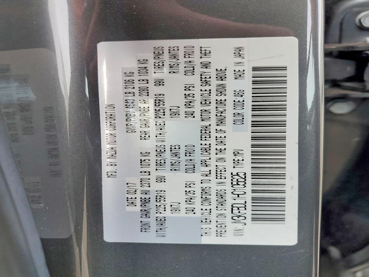 2017 Mazda Cx-5 Grand Touring - zdjęcie 14