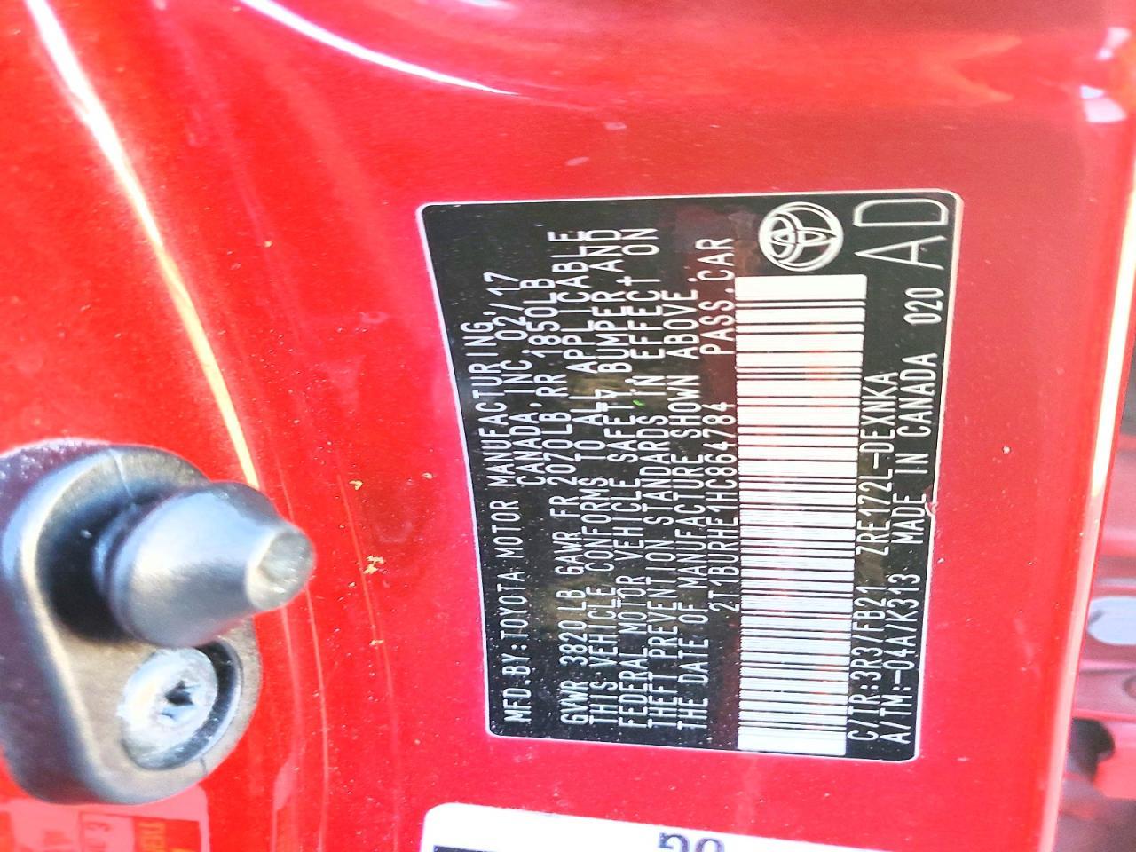 2017 Toyota Corolla L - zdjęcie 12