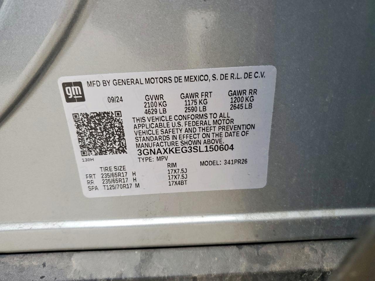 2025 Chevrolet Equinox Activ - zdjęcie 13