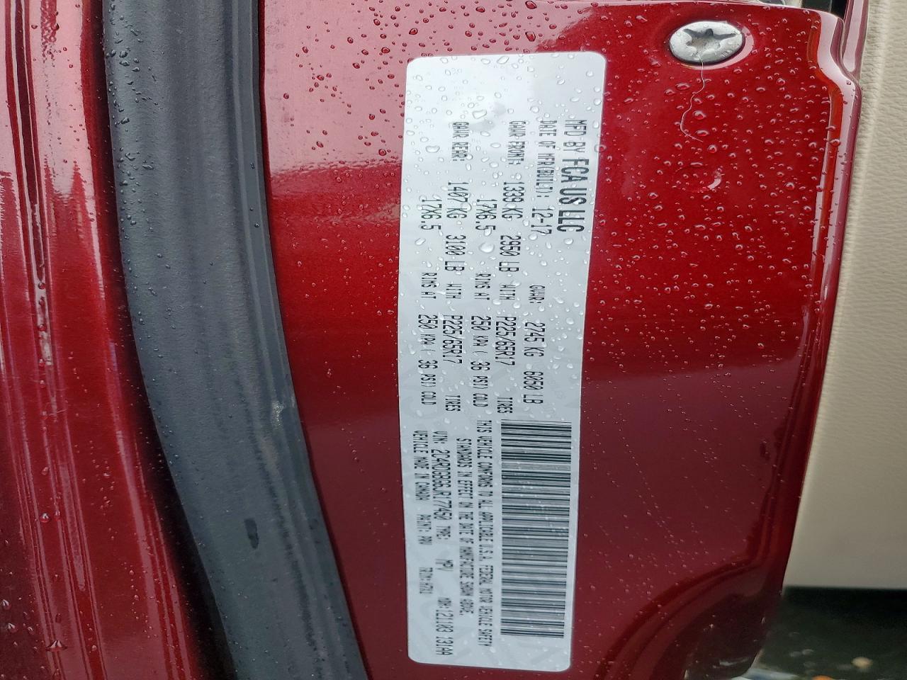 2018 Dodge Grand Caravan Se - zdjęcie 13