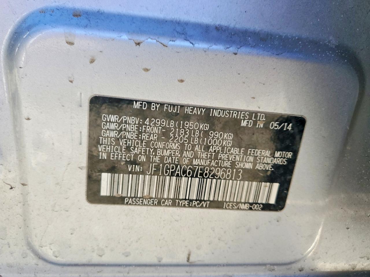 2014 Subaru Impreza Premium - zdjęcie 12