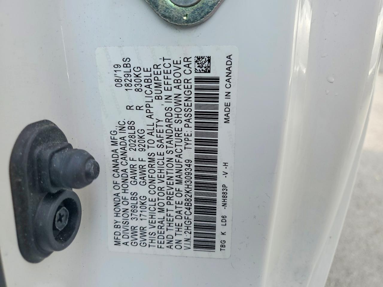 2019 Honda Civic Sport - zdjęcie 13