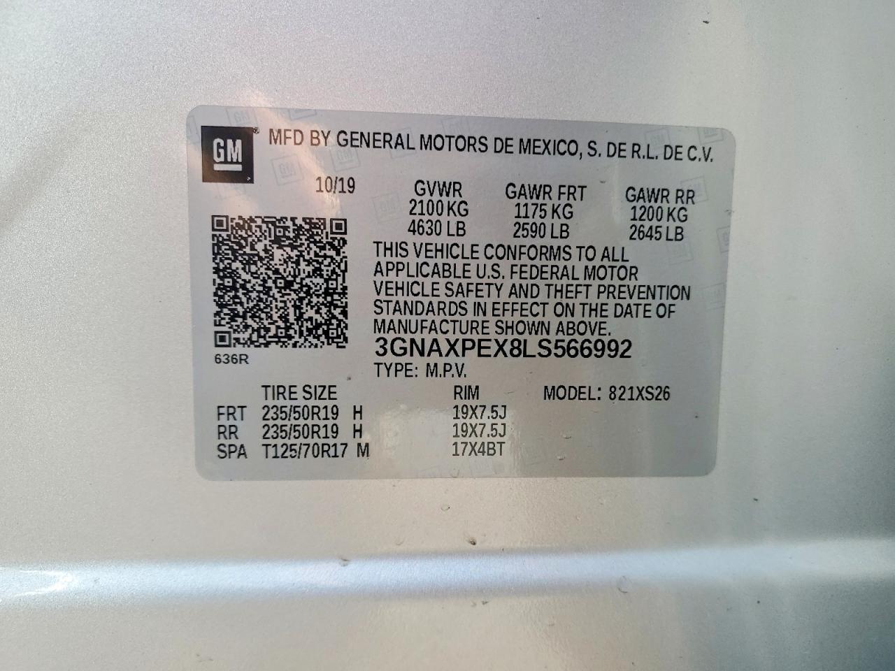 2020 Chevrolet Equinox Premier - zdjęcie 13