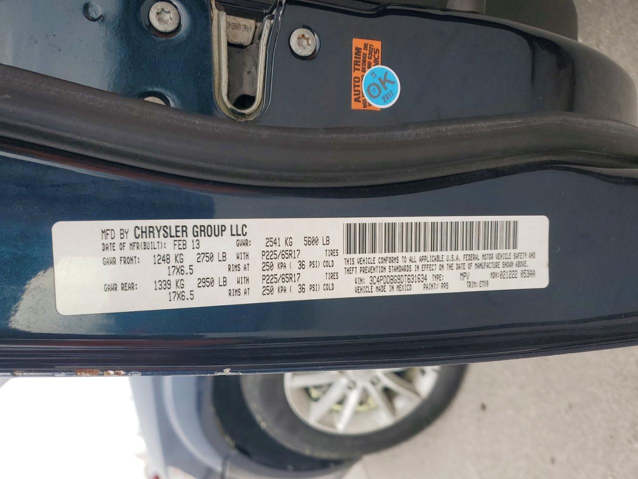 2013 Dodge Journey Sxt - zdjęcie 13