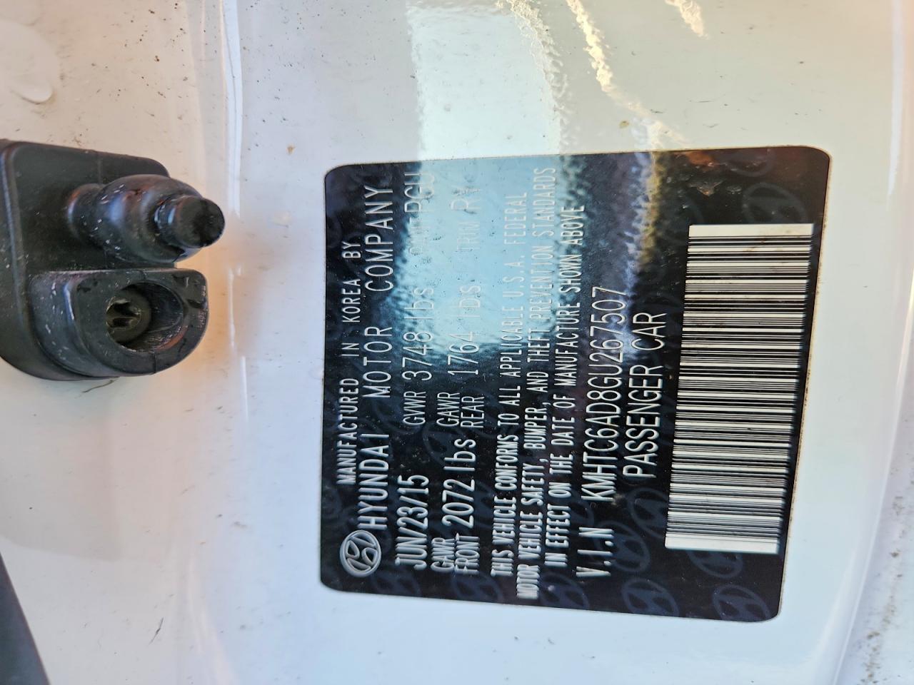 2016 Hyundai Veloster - zdjęcie 12