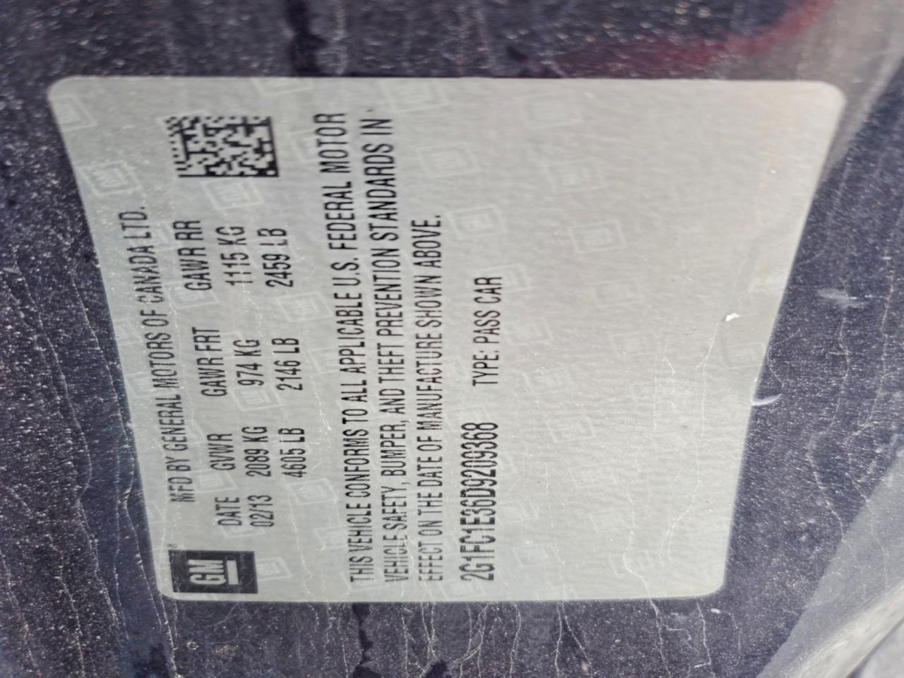 2013 Chevrolet Camaro Lt - zdjęcie 12