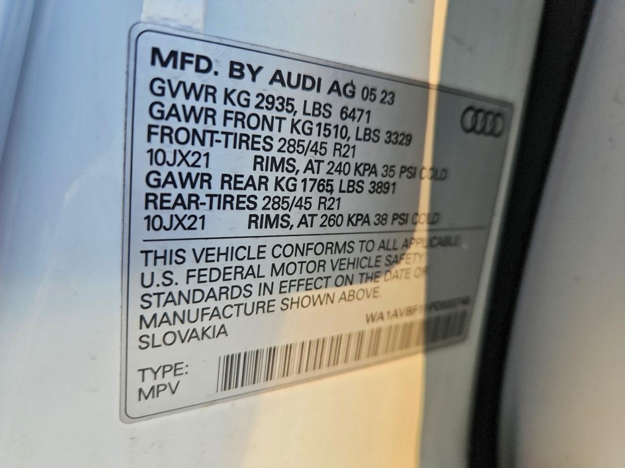 2023 Audi Q8 Premium - zdjęcie 13