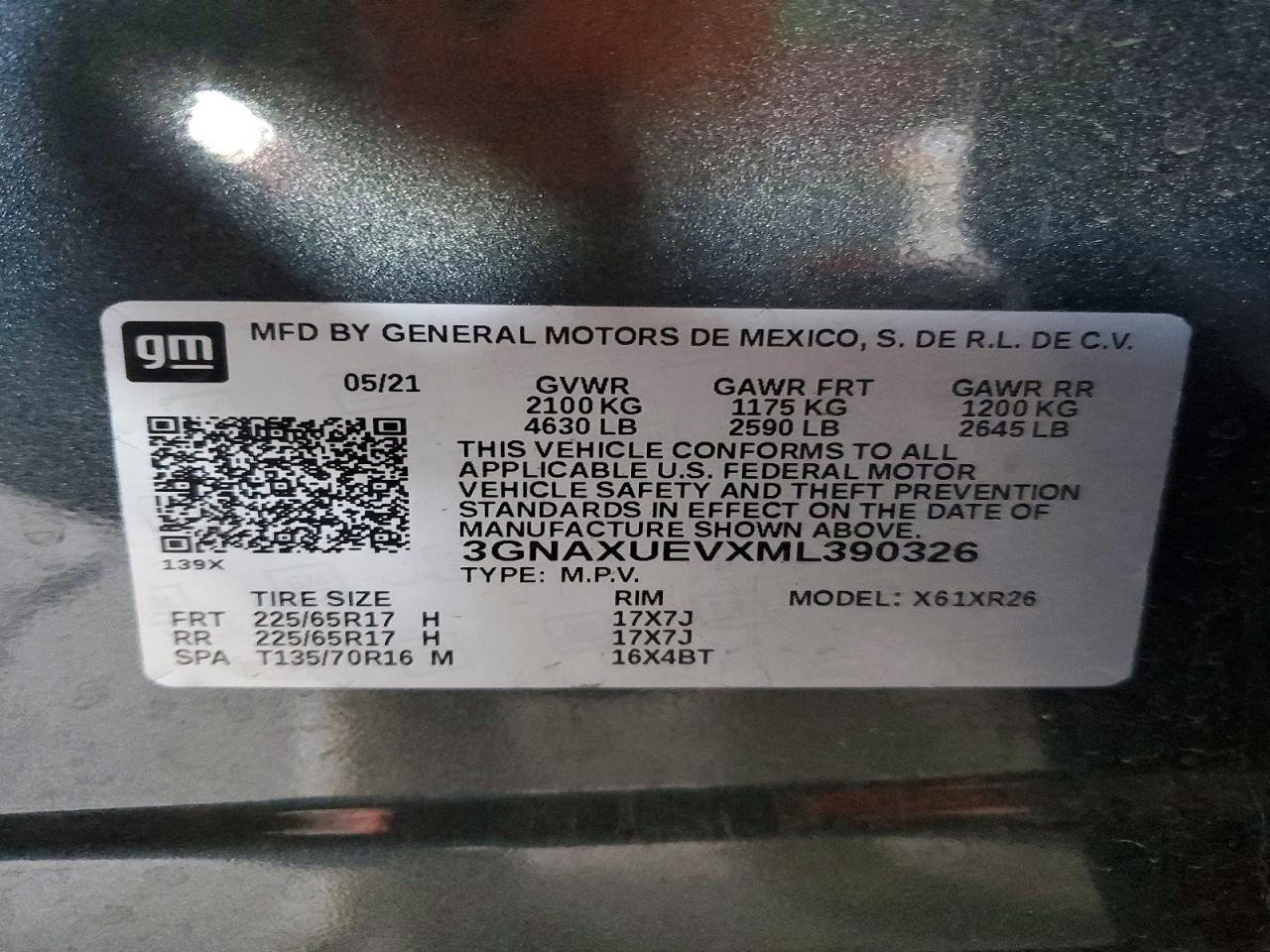 2021 Chevrolet Equinox Lt - zdjęcie 12