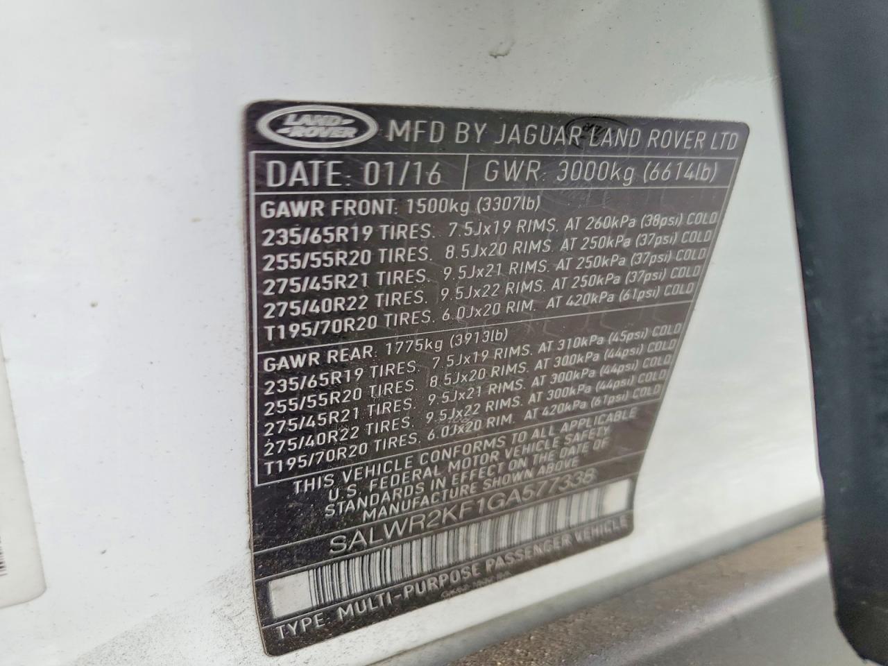 2016 Land Rover Range Rover Sport 3.0 Diesel Hse - zdjęcie 13