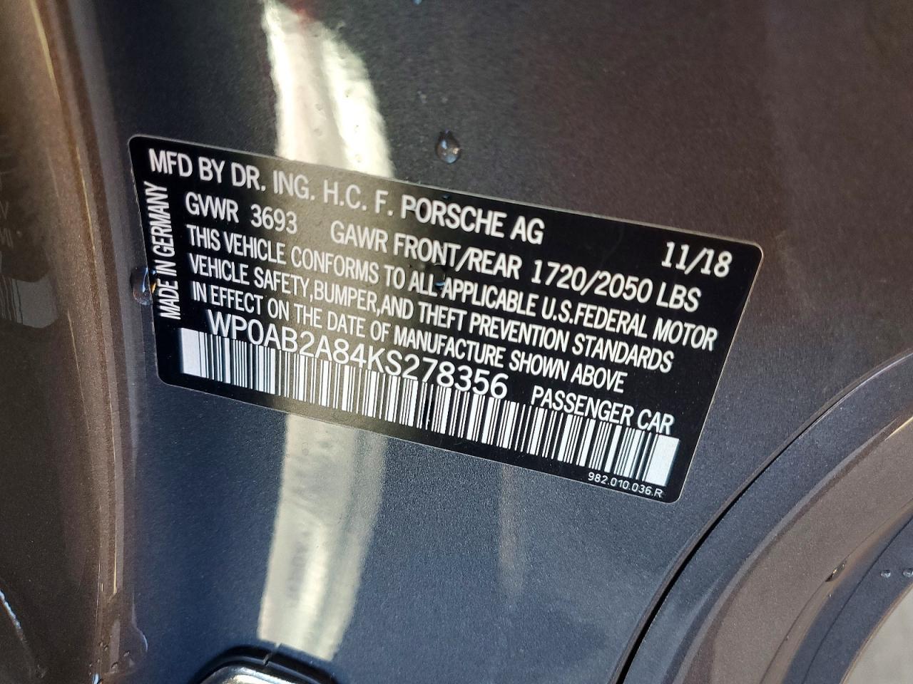 2019 Porsche Cayman S - zdjęcie 13