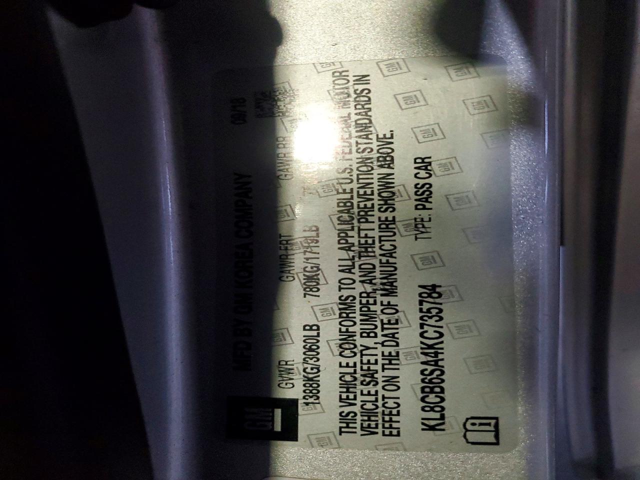 2019 Chevrolet Spark Ls - zdjęcie 13