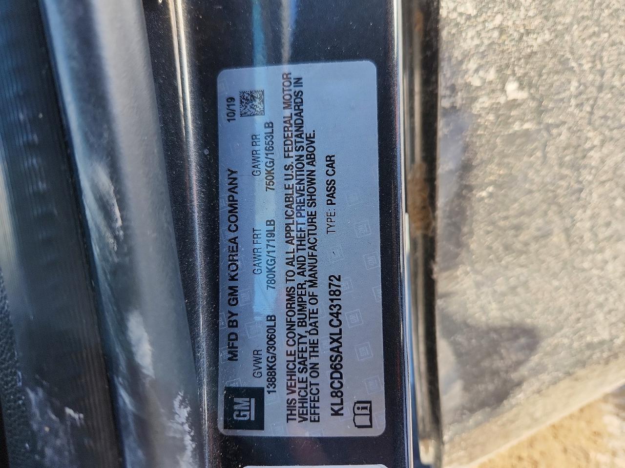 2020 Chevrolet Spark 1Lt - zdjęcie 13