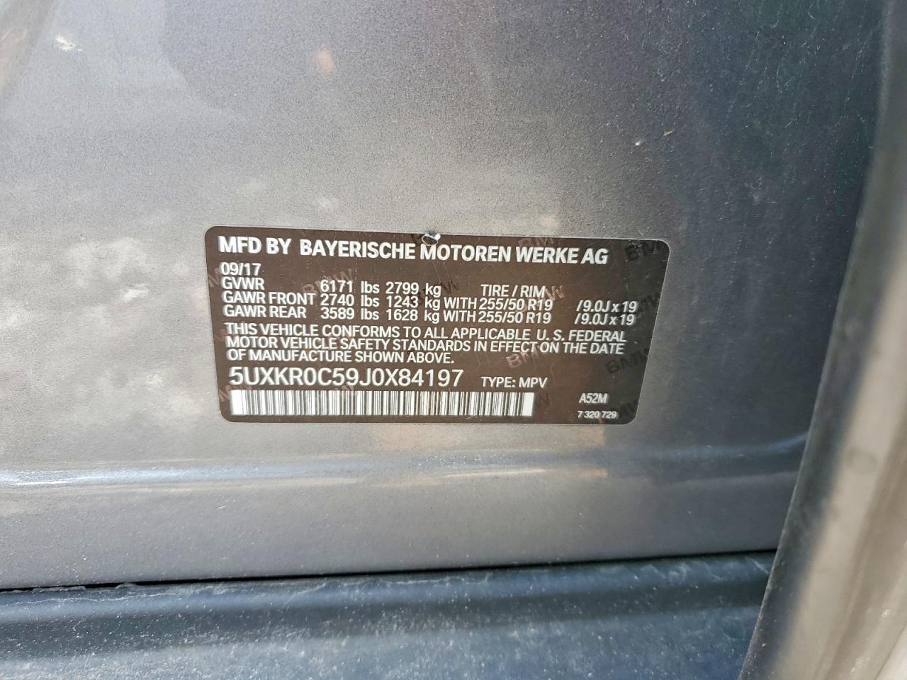 2018 BMW X5 xDrive35I - zdjęcie 13