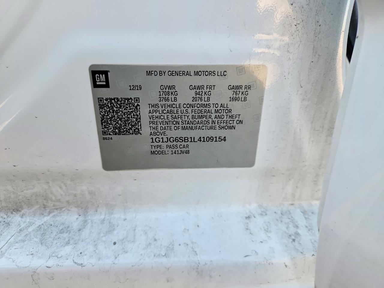 2020 Chevrolet Sonic - zdjęcie 12