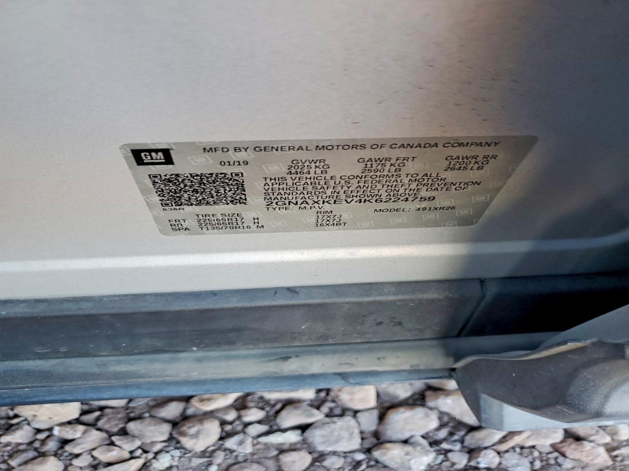 2019 Chevrolet Equinox Lt - zdjęcie 12