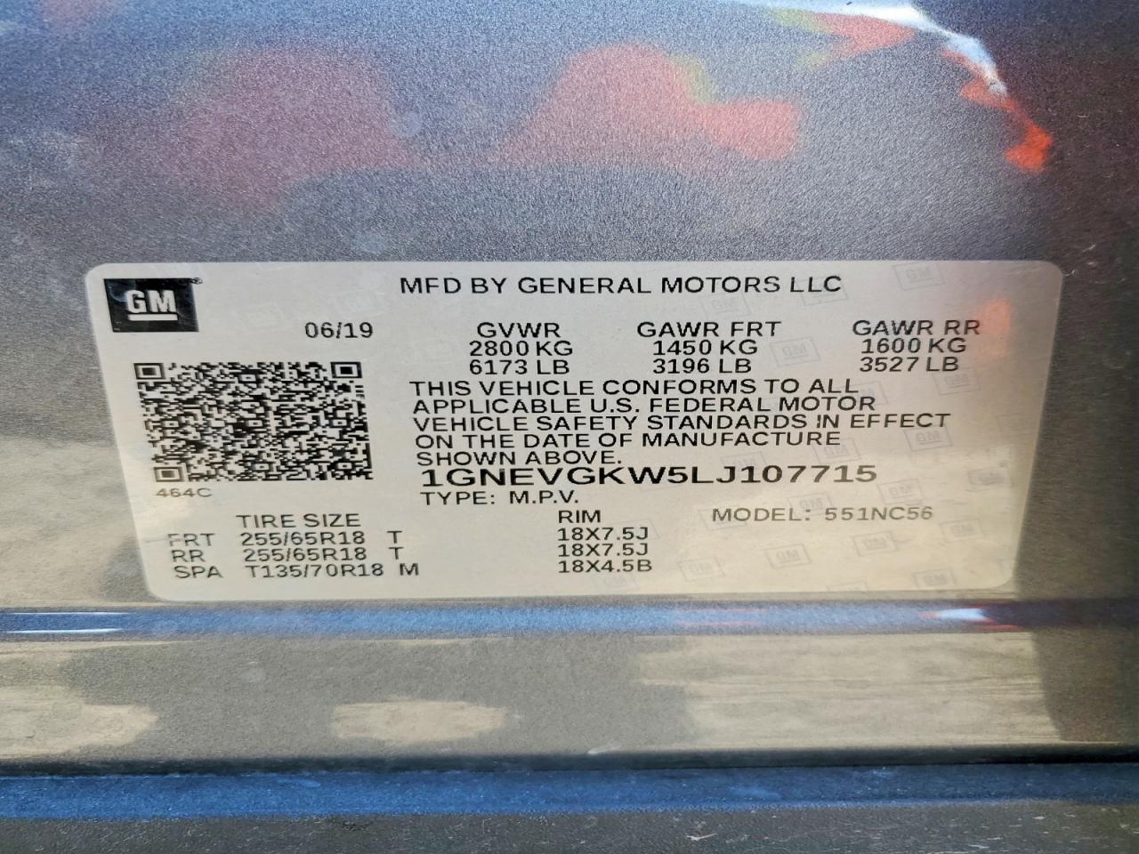 2020 Chevrolet Traverse Lt - zdjęcie 14