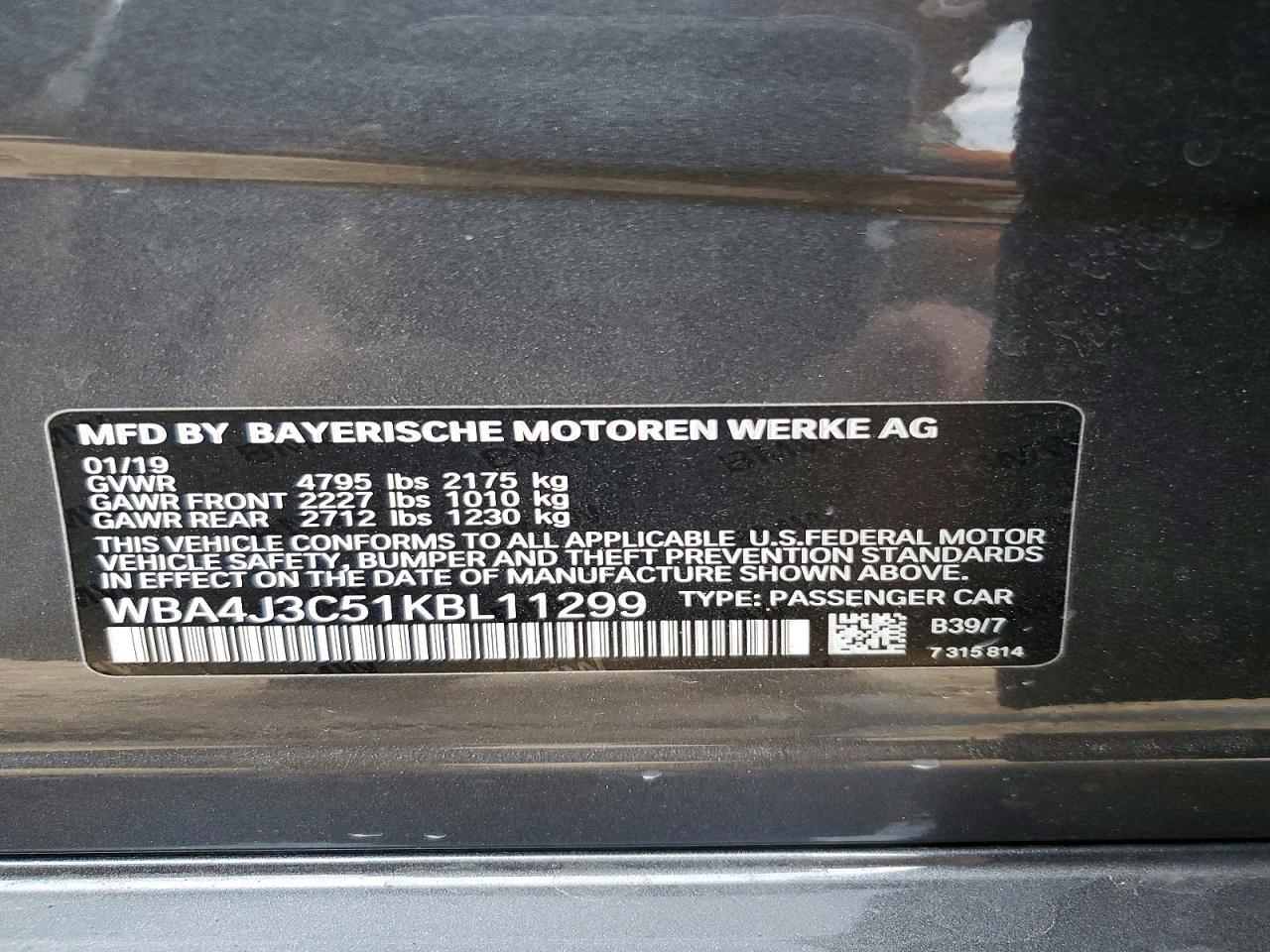 2019 BMW 430Xi Gran Coupe - zdjęcie 12