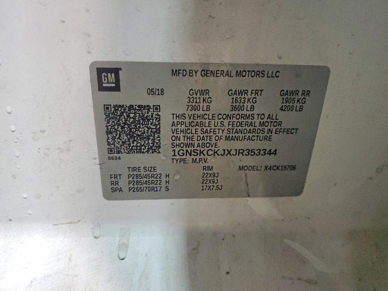 2018 Chevrolet Tahoe K1500 Premier - zdjęcie 13