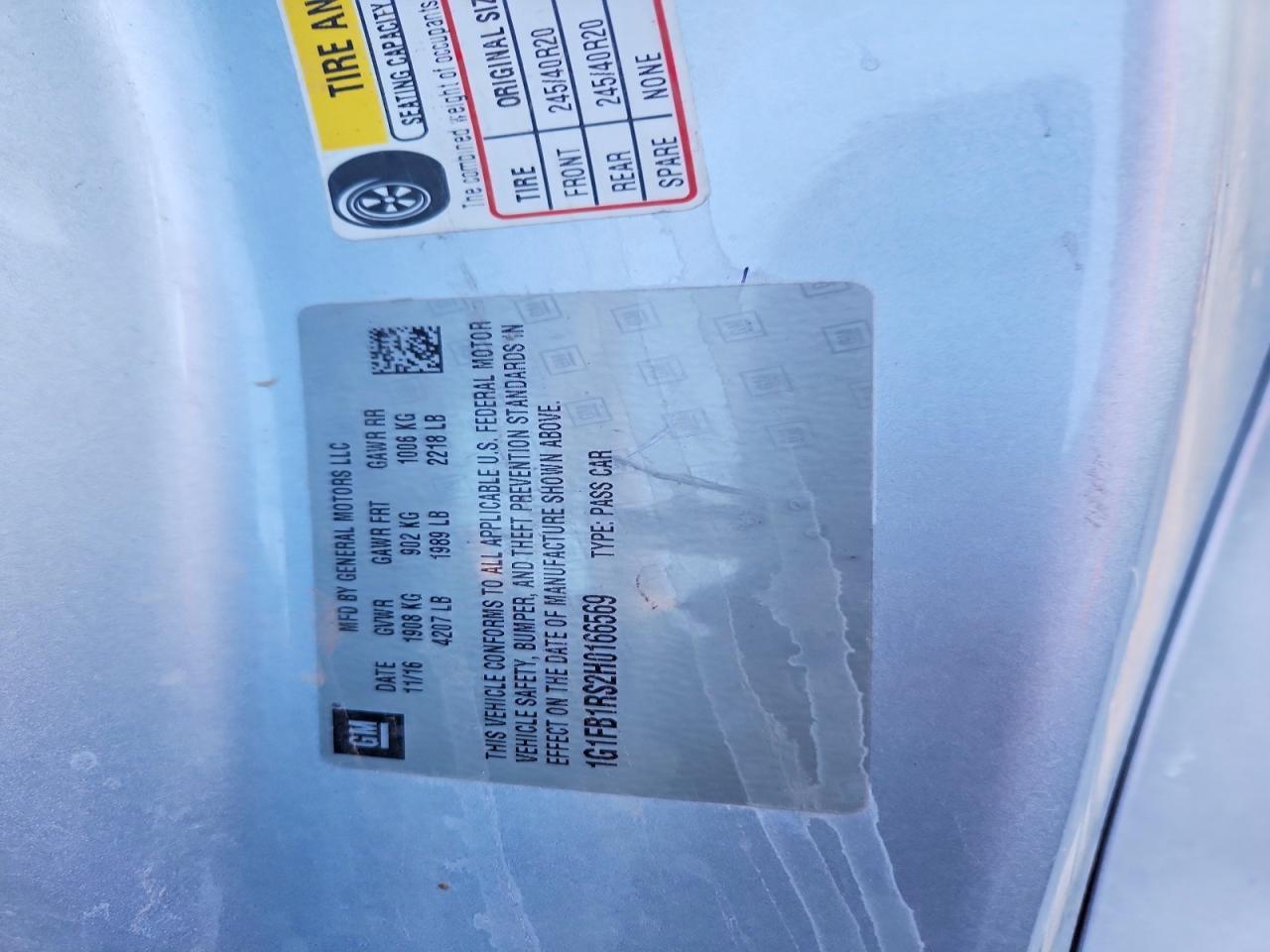 2017 Chevrolet Camaro Lt - zdjęcie 12