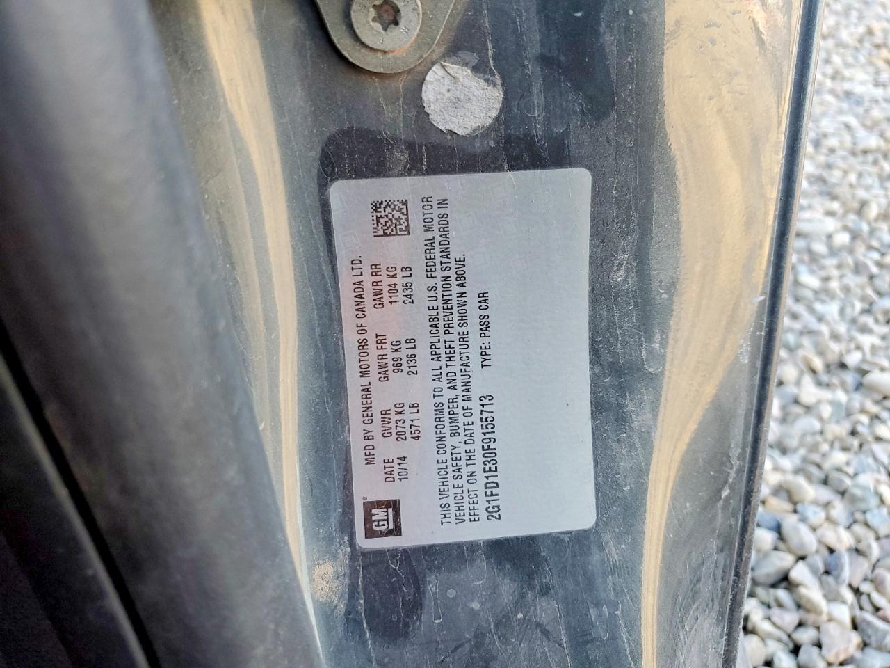 2015 Chevrolet Camaro Lt - zdjęcie 13