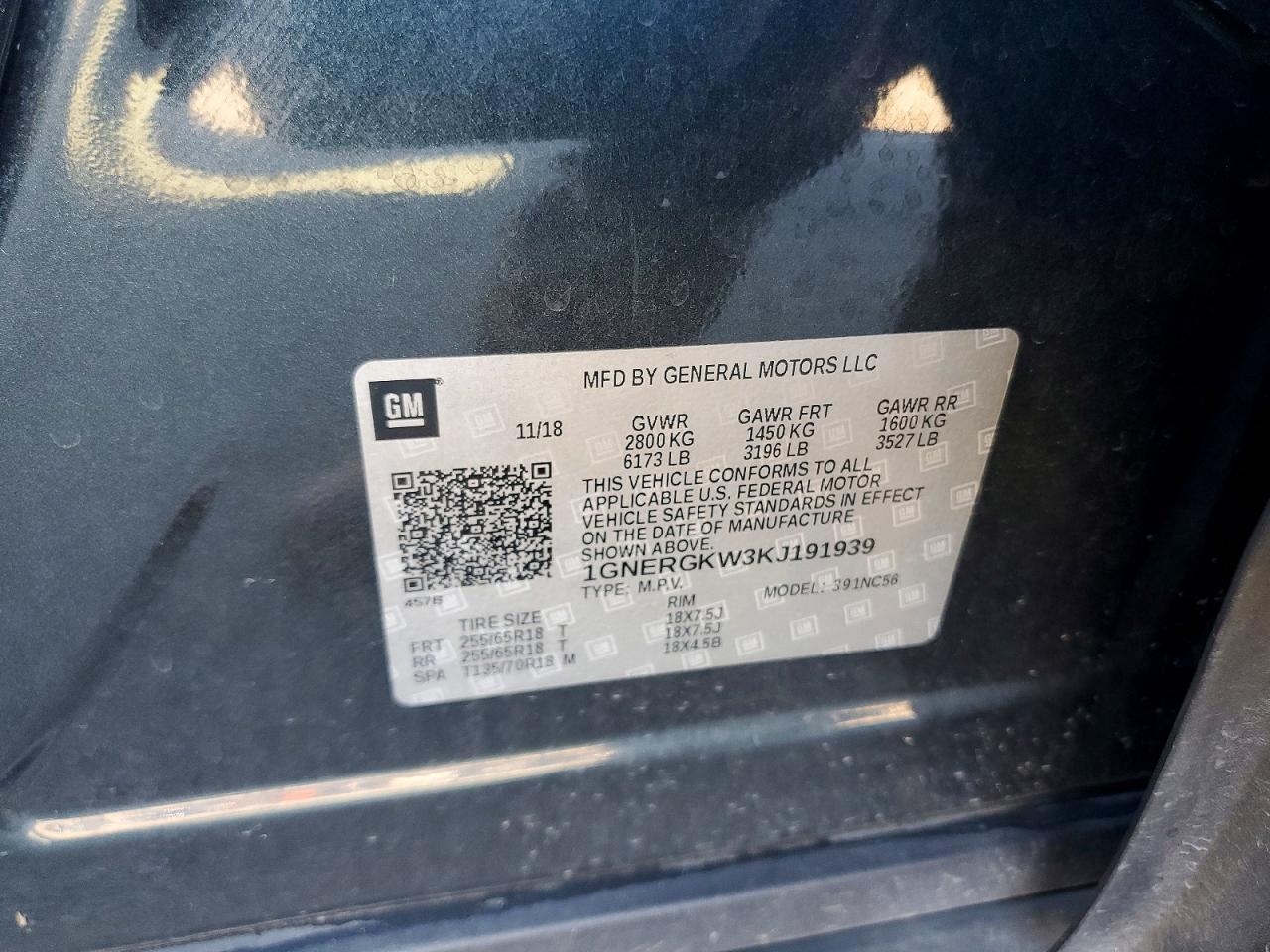 2019 Chevrolet Traverse Lt - zdjęcie 13