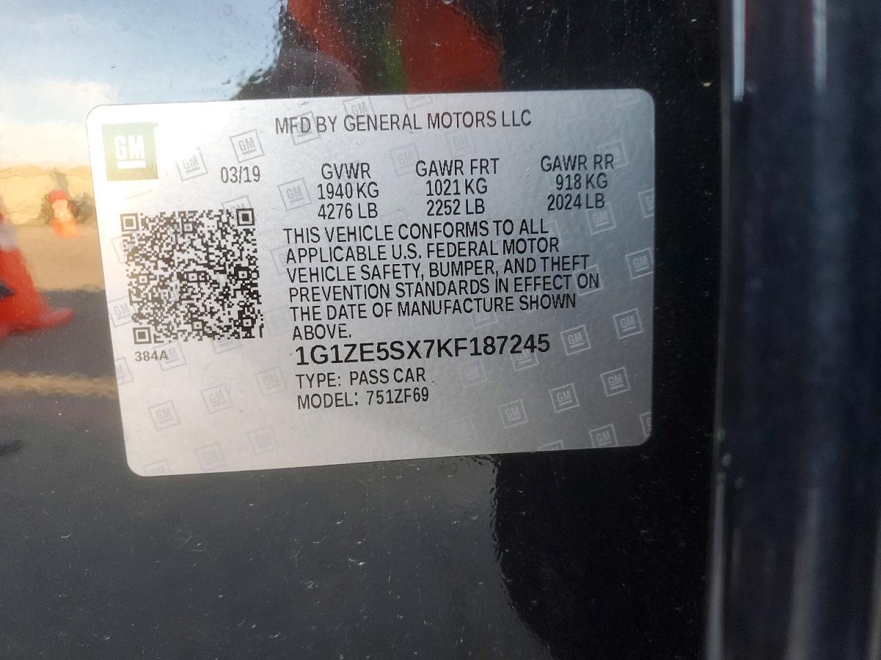 2019 Chevrolet Malibu Premier - zdjęcie 13