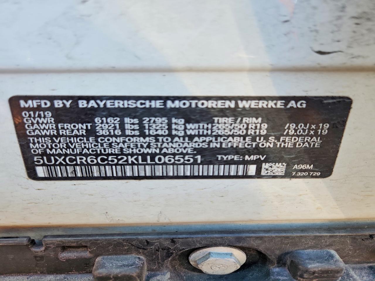 2019 BMW X5 xDrive40I - zdjęcie 14