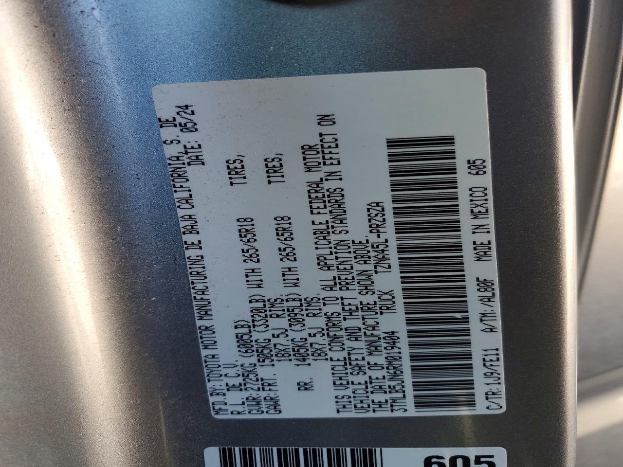 2024 Toyota Tacoma Double Cab - zdjęcie 12