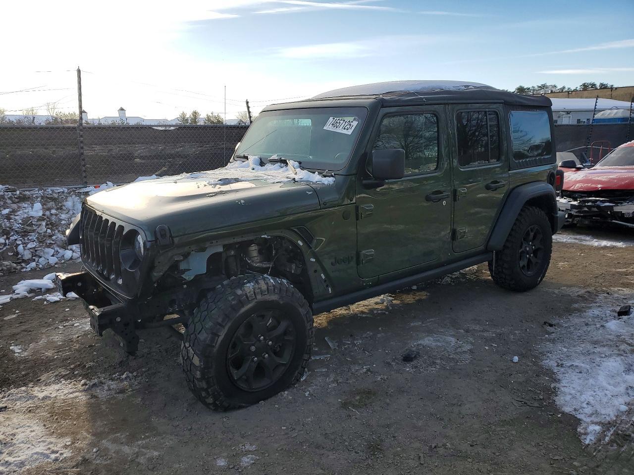 2021 Jeep Wrangler Unlimited Sport - zdjęcie główne