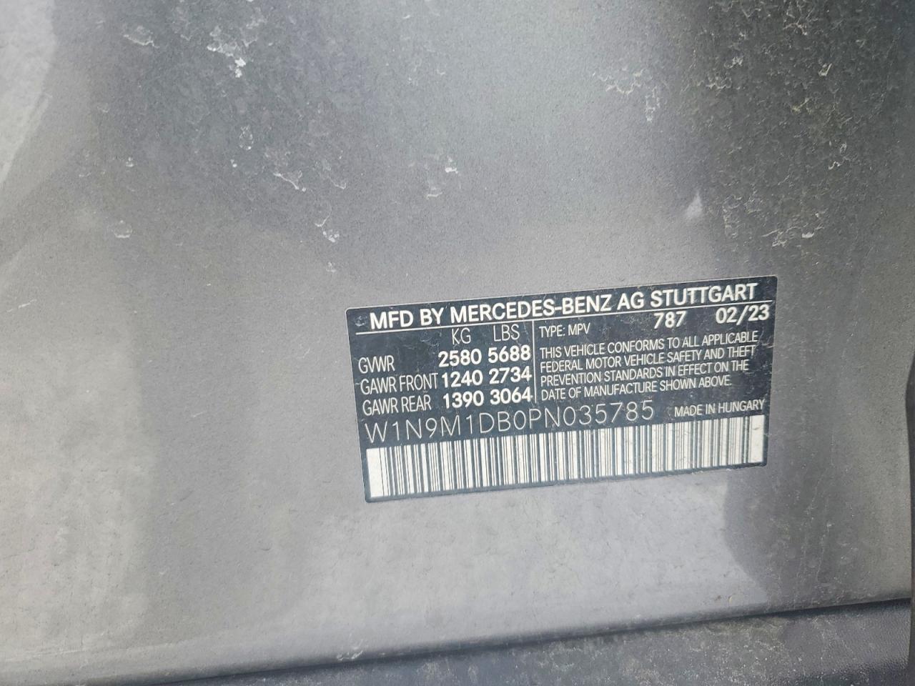 2023 Mercedes-Benz Eqb 350 4Matic - zdjęcie 12