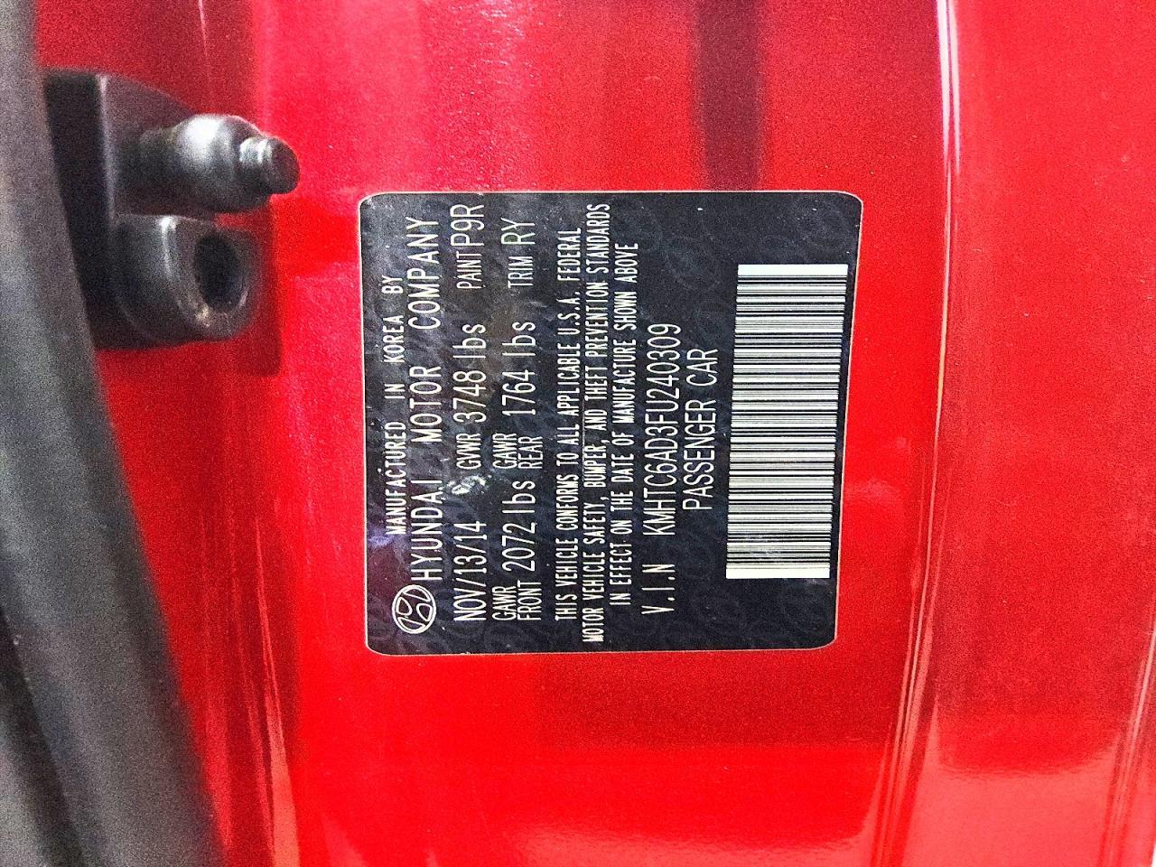 2015 Hyundai Veloster - zdjęcie 12