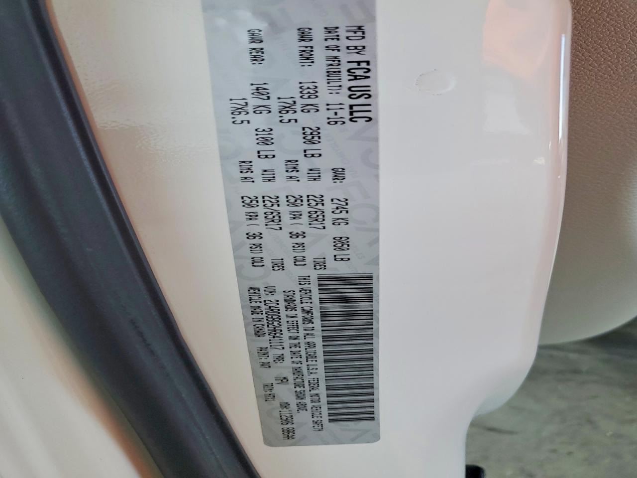 2017 Dodge Grand Caravan Se - zdjęcie 13