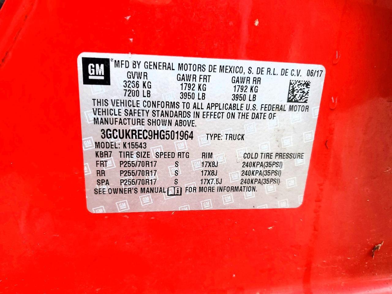 2017 Chevrolet Silverado K1500 Lt - zdjęcie 12