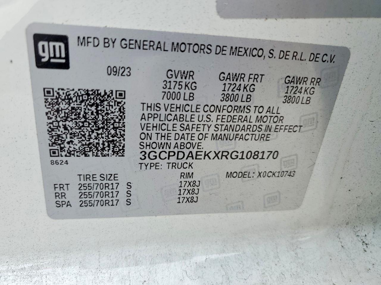 2024 Chevrolet Silverado K1500 - zdjęcie 12