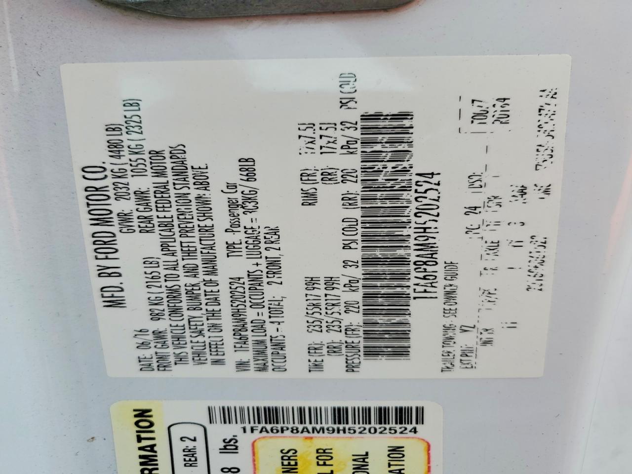 2017 Ford Mustang - zdjęcie 13