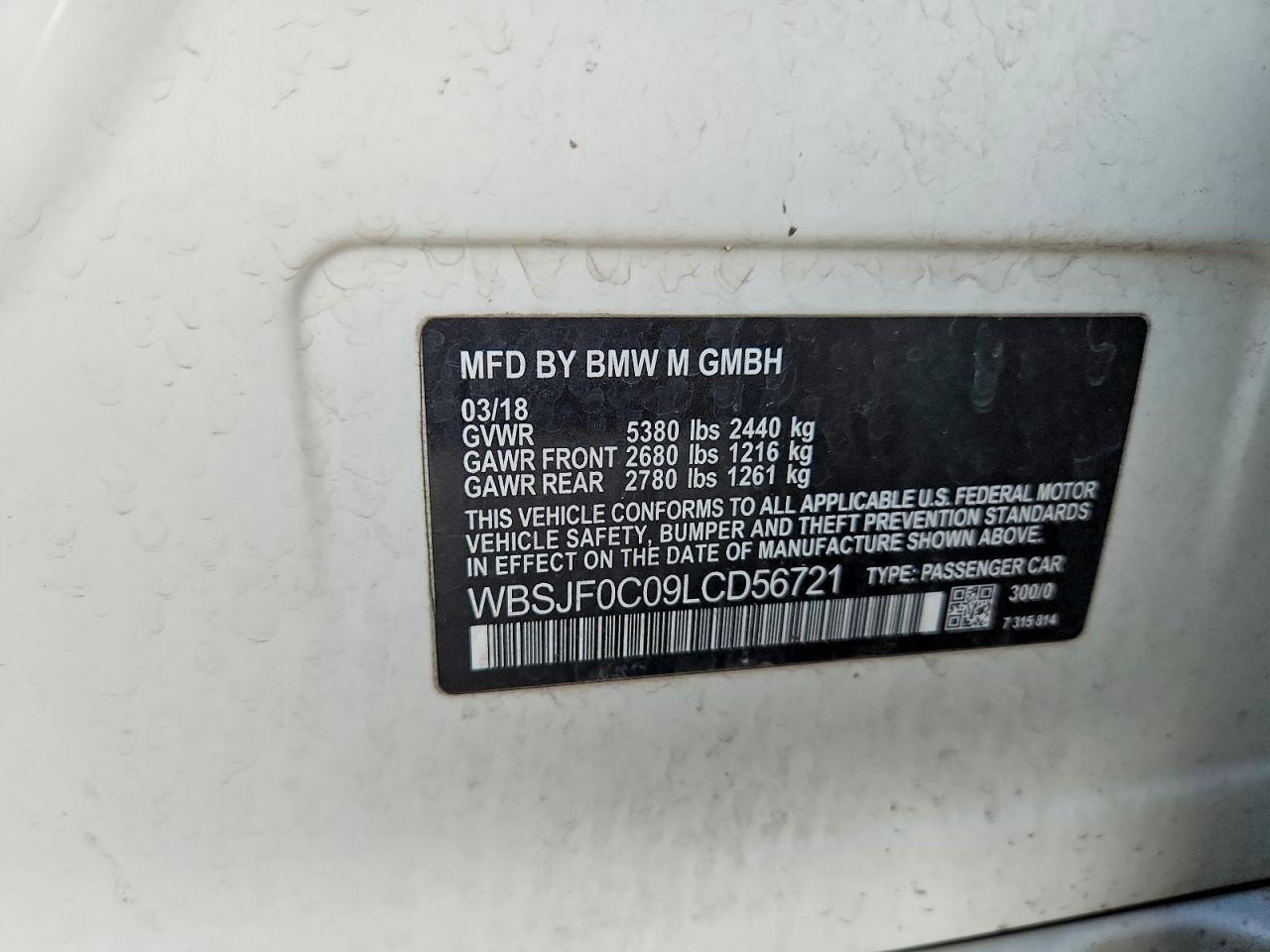 2020 BMW M5 Base - zdjęcie 12