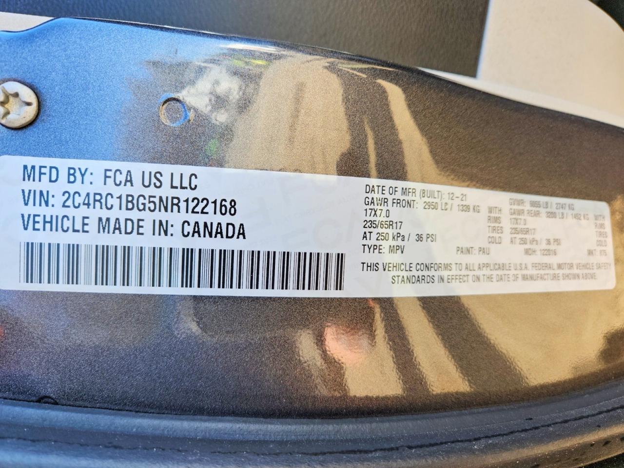 2022 Chrysler Pacifica Touring L - zdjęcie 14