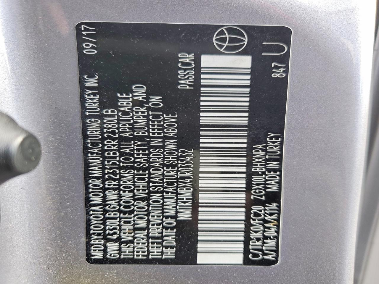 2018 Toyota C-Hr Xle - zdjęcie 13