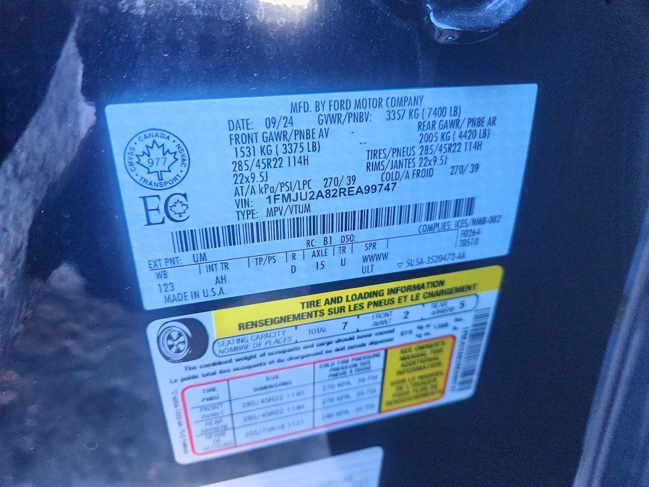 2024 Ford Expedition Limited - zdjęcie 13