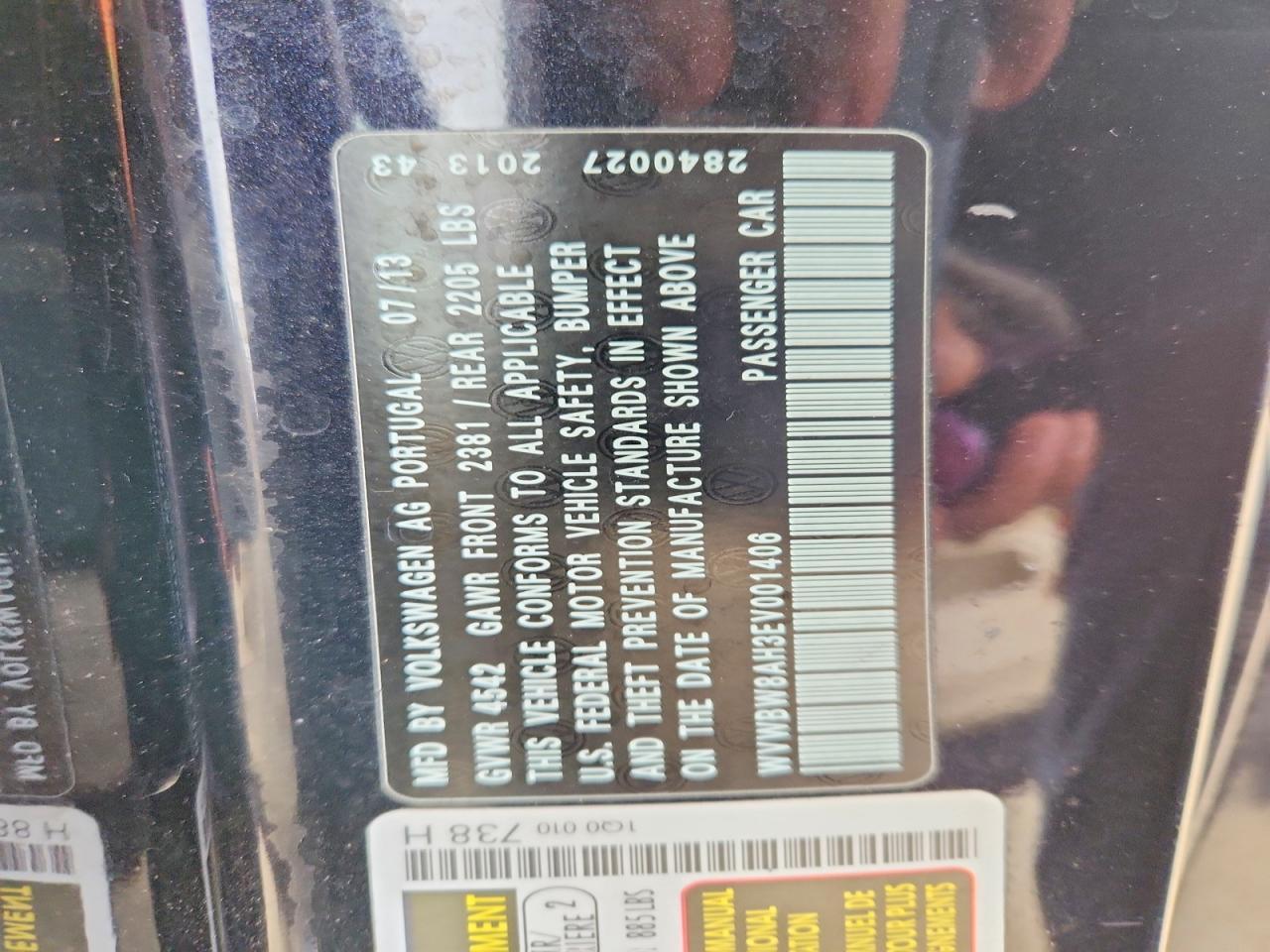 2014 Volkswagen Eos Komfort - zdjęcie 12