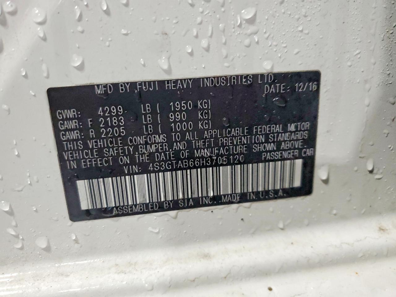 2017 Subaru Impreza Premium - zdjęcie 13