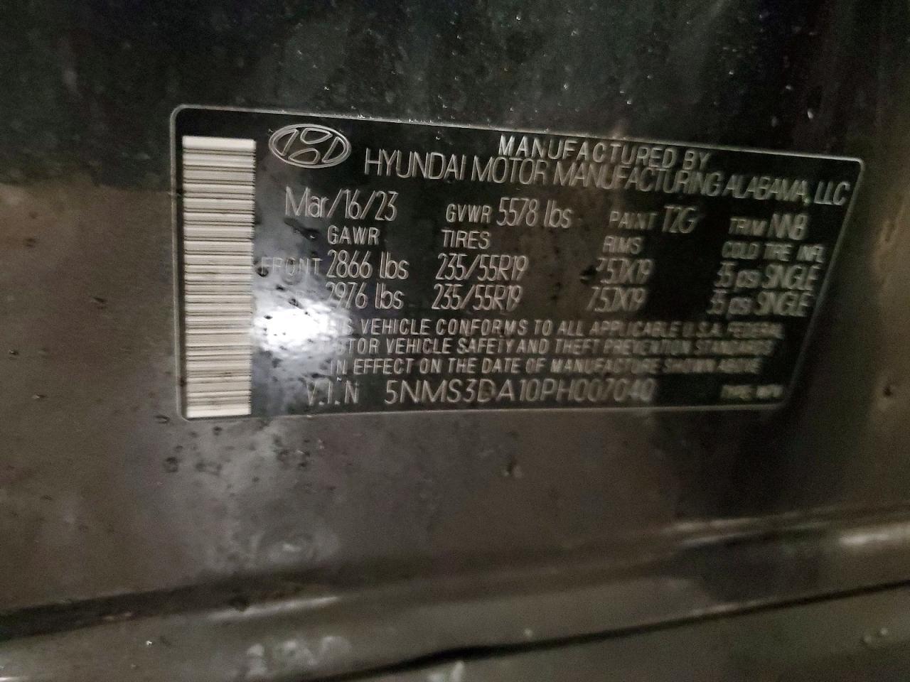 2023 Hyundai Santa Fe Sel Premium - zdjęcie 13