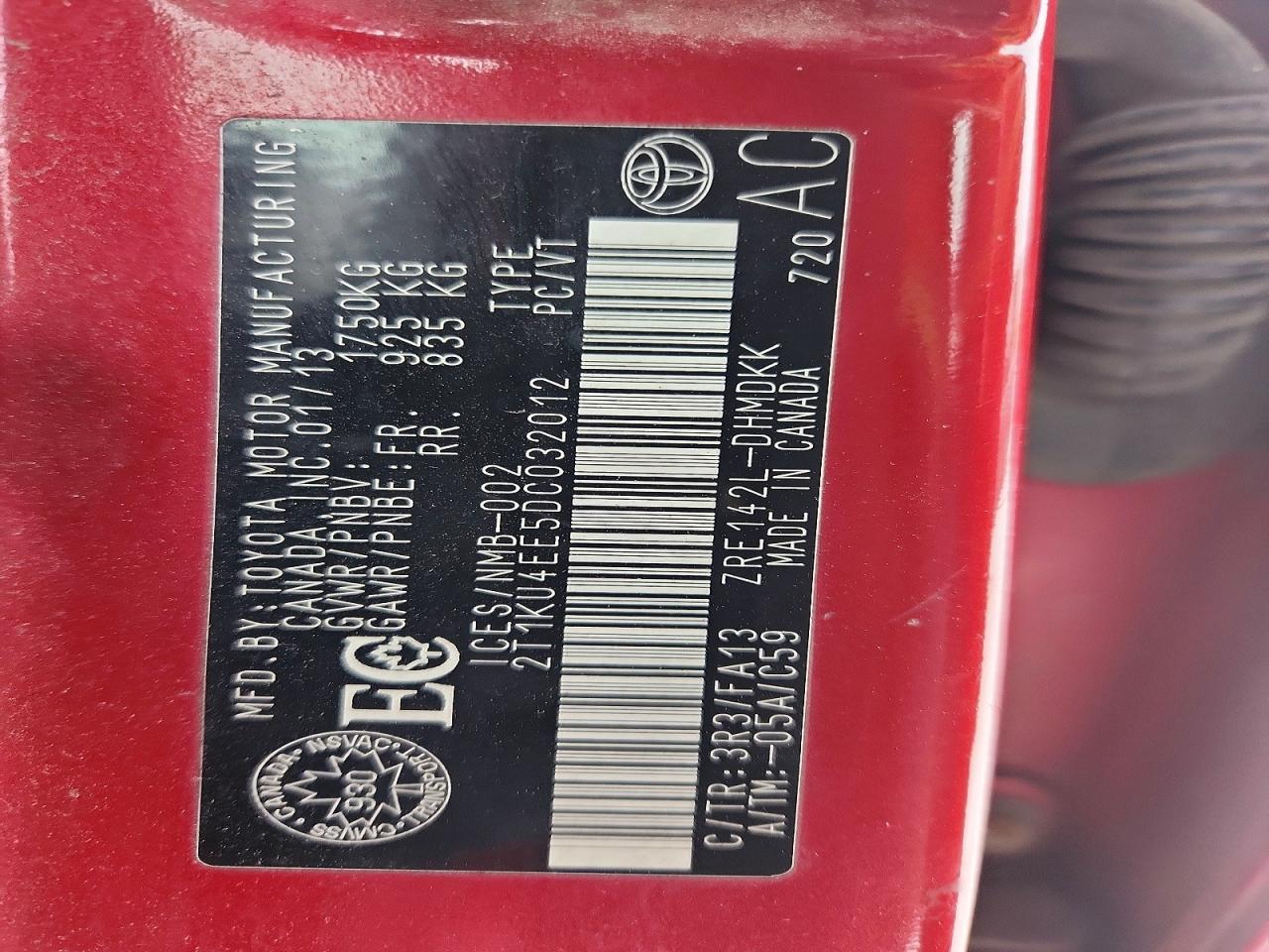 2013 Toyota Corolla Matrix - zdjęcie 12