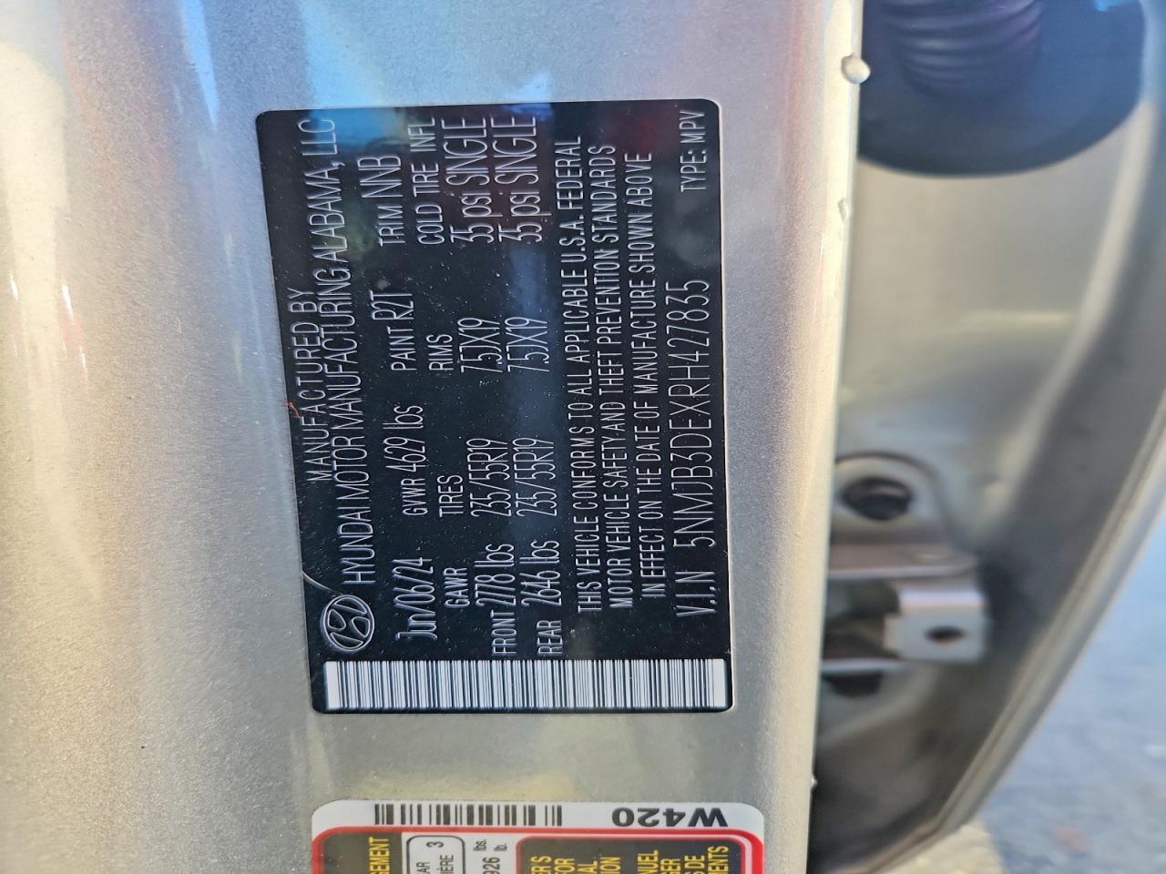 2024 Hyundai Tucson Sel - zdjęcie 13