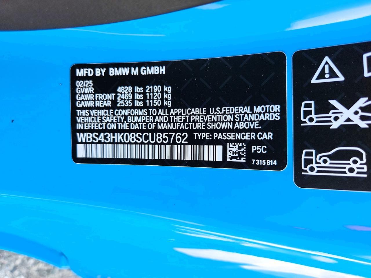 2025 BMW M4 Cs - zdjęcie 13